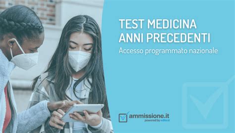 test medicina anni precedenti